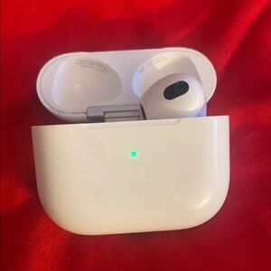 Wireless White Earbuds with Charging Case